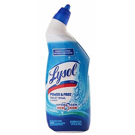 Lysol Reckitt 85020 24Z Power Free Toilet Bowl Cleaner 24 Oz  pack of 12 85020     24Z